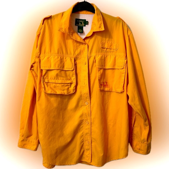 Cabela’s Guidewear Women’s Fishing Camp Shirt Vented With UV Protection Size M - Picture 3 of 12